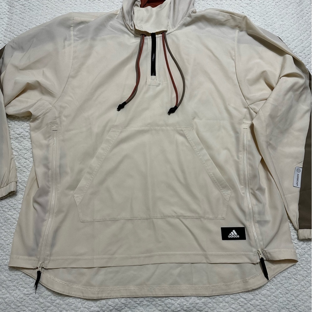 Adidas Summer Windbreaker Jacket Men’s Size Medium XL
